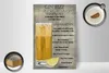 Holzschild Alkohol 20x30cm Gin Fizz Equipment ingredients Produktbild-Vorschau 3