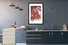 MuchoWow® Gerahmtes Poster Herbstliche Blätter - Rustikale Produktbild-Vorschau 5