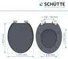 SCHÜTTE MDF WC Sitz SPIRIT ANTHRAZIT, Toilettendeckel mit Produktbild-Vorschau 7