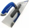 A trowel with a blue and gray handle rests on a white surface. Náhled obrázku produktu