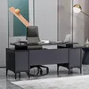 HOMIDEA Branco Chefschreibtisch - Moderner Schreibtisch mit Produktbild-Vorschau 4