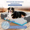 ELONEO Letto ortopedico per cani, taglia XL - Grigio Anteprima dell’immagine prodotto 2