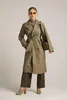 Klassischer Trenchcoat in Olivgrün | Kenneth Cole Produktbild-Vorschau 3