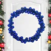 vidaXL Weihnachtskugelgirlande Blau 186 cm Polystyrol Produktbild-Vorschau 3