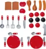Paradiso Toys barbecue giocattolo 50 cm 30 pezzi rosso/nero Anteprima dell’immagine prodotto 4