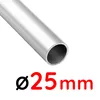 A close-up of a metal tube with text indicating its diameter. Produktbild-Vorschau