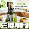 AMZCHEF Entsafter mit 113MM Einfüllöffnung, 1,8 L Slow Produktbild-Vorschau 6