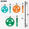 GORILLA SPORTS® Langhantel Set 20 kg - Aerobic, 130 cm, mit Produktbild-Vorschau 4
