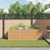vidaXL Zvýšená postel světle hnědá 240 x 80 x 77 cm Náhled obrázku produktu 4
