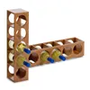 Zeller Weinregal, stapelbar, Bamboo 13,5 x 12,5 x 53 cm, Produktbild-Vorschau 1
