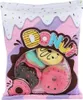 Pluszowa zabawka Van Manen Fluffy Menu z 4 pączkami – Podgląd zdjęcia produktu 3