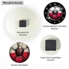 Fußball Polen Flagge Wanduhr aus Alu Produktbild-Vorschau 4