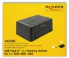 DELOCK Dockingstation USB Type-C 3.1 2x SATA HDD/SSD Klon Podgląd zdjęcia produktu 8