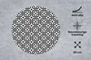 MuchoWow® Mauspad Mousepad Schwarz - Geometrie - Design Produktbild-Vorschau 2