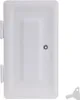 A white painted chimney door with a key. Anteprima dell’immagine prodotto