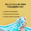 Cloudpillo Kopfkissen 40x80 cm – Ergonomisches Produktbild-Vorschau 5