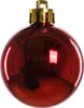 TrendLine Weihnachtskugeln bruchfest, langlebig Ø 4 cm rot Produktbild-Vorschau 2