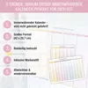 A3 Geburtstagskalender jahresunabhängig & abwischbar –  Produktbild-Vorschau 2