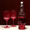 Wasserflasche Totenkopf aus klarem Glas 1L Flasche Schädel Produktbild-Vorschau 5
