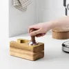 Navaris Tamperstation 51mm aus Akazienholz - Holz Tamper Produktbild-Vorschau 9
