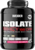 A black tub of Weider Isolate Whey 100 CFM protein powder with strawberry ice cream flavor. Produktbild-Vorschau