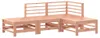 vidaXL 4-tlg. Garten-Lounge-Set Massivholz Douglasie Produktbild-Vorschau 1