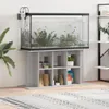 vidaXL Support pour aquarium gris béton 120x40x60 cm Bois Voir les images du produit 9