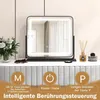 Miroir de maquillage miroir lumineux LED de table avec Voir les images du produit 2