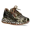 LAURA VITA Sneaker Delphine 46 or mit bedrucktem Leoplateau Produktbild-Vorschau 2