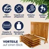 Casaria® Set di Mobili da Giardino 5 Pezzi Modello 2026 Anteprima dell’immagine prodotto 8