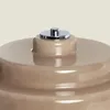 Tischlampe aus Metall und Glas Nova Braun ↑40 cm Produktbild-Vorschau 4