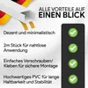 Kabelkanal aus hochwertigem PVC weiß Selbstklebend 2m - 1 Produktbild-Vorschau 7