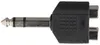 Goobay Cinch Adapter, stereo Buchse zu AUX Klinke 6,35 mm Produktbild-Vorschau 2