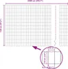 Eurozaun Grün 1,2 x 25 m PVC-beschichtetes Eisen Produktbild-Vorschau 9