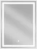 Mexen Miko podsvícené koupelnové zrcadlo 60 x 80 cm, LED Náhled obrázku produktu 1