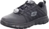 A single black Skechers shoe is shown from a slightly elevated side angle against a white background. Anteprima dell’immagine prodotto