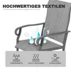 Avestar Gartenstühle 2er Set aus Textilene-Gewebe und Produktbild-Vorschau 3
