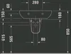DURAVIT D-Code Waschtisch, 65 x 50 cm, ohne Spezialglasur, Produktbild-Vorschau 21