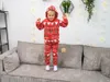 Weihnachtsoverall für Kinder, rot - verschiedene Größen: Produktbild-Vorschau 4
