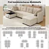 Modułowa sofa w kształcie litery U Merax z schowkiem, Podgląd zdjęcia produktu 15