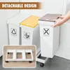 60L Collecteur de déchets Poubelle，Trois couleurs de Voir les images du produit 7