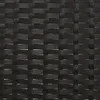 vidaXL Banc de jardin 2 places avec coussins noir Poly Voir les images du produit 8
