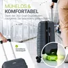 Juskys Hartschale Kofferset Reisekoffer 3 teilig - Produktbild-Vorschau 4