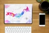 MuchoWow® Laptop Aufkleber Sticker Cover Weltkarte - Farben Produktbild-Vorschau 2
