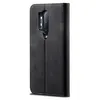 OnePlus 8 Pro Pouzdro, Kožené Peněženkové Pouzdro s Náhled obrázku produktu 3