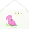 Mr. & Mrs. Panda wandtafel Schwein Glück DIN A4 - Weiß - Produktbild-Vorschau 1