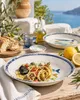 Teller, mediterran mit Sardinen-Motiv | Maritime Produktbild-Vorschau 5