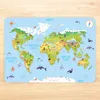 stabiles Vinyl Tischset Weltkarte 3D Kinder Platzset Produktbild-Vorschau 10