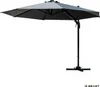 Alu Ampelschirm 360cm grau Produktbild-Vorschau 2