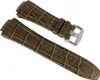 Jacques Lemans | Uhrenarmband Krokooptik Leder braun | Produktbild-Vorschau 1